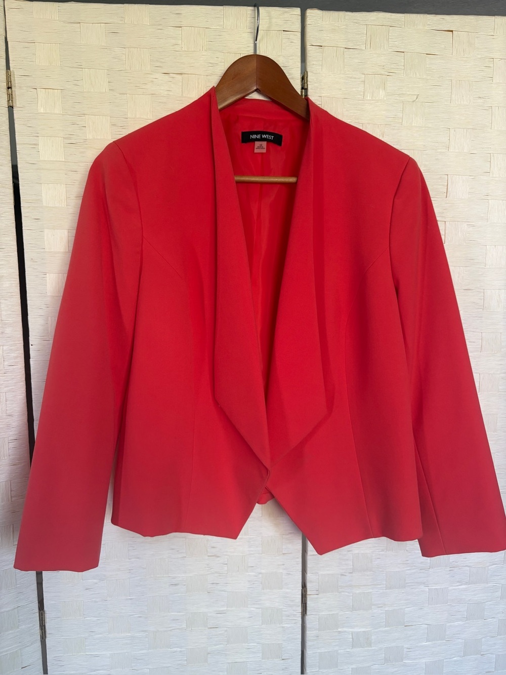 Women’s Tangerine Blazer Coral Great for summer!